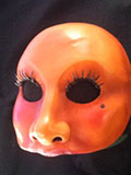 Colombina - commedia mask by Newman