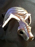 Dottore Forbizone (black) - Commedia mask by Newman