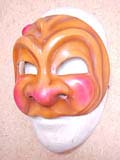 Arlecchino Bello - commedia mask by Newman