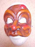 Trivelino - commedia mask by Newman